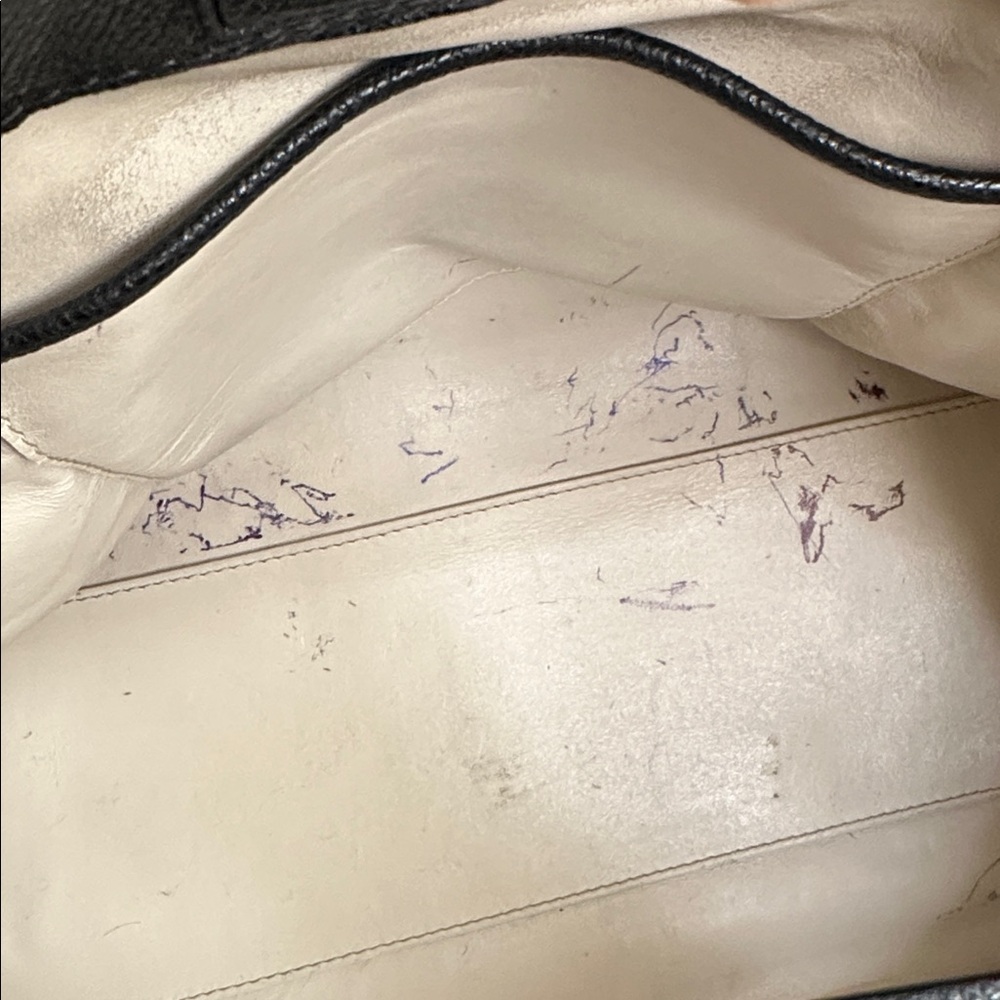 Valextra Black Leather Tote Bag Made in Italy | Structured Minimal Designer Bag - Picture 13 of 14